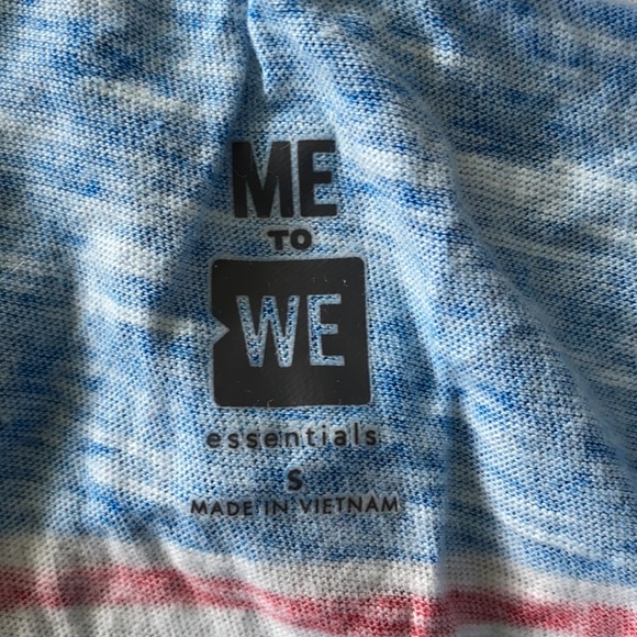 Pac Sun red white and blue tank top - Picture 3 of 3